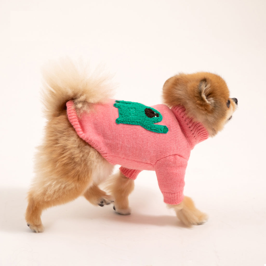 Korean Design Knitted Gorilla Dog / Cat Jumper - Pink / Orange / Blue / Green
