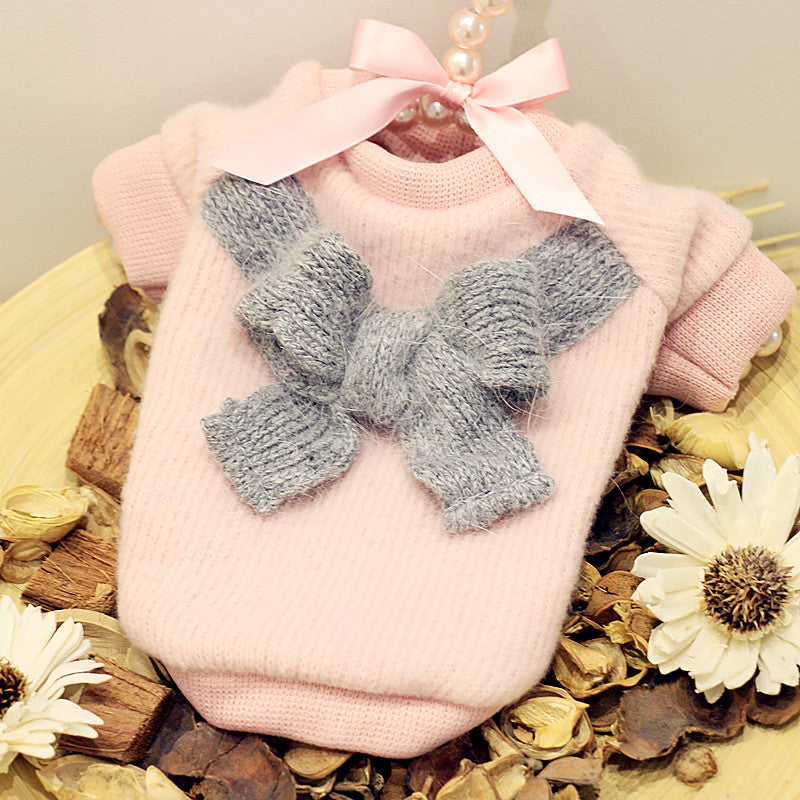 Cute Ribbon Jumper in Pink only