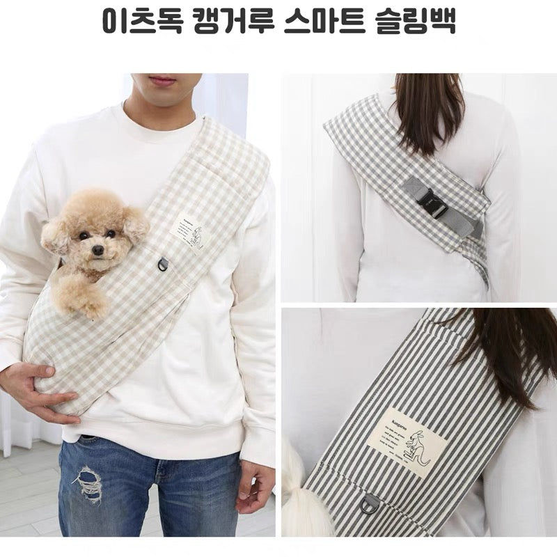 Korean design Breathable light weight Puppy/ Dog/Cat Sling