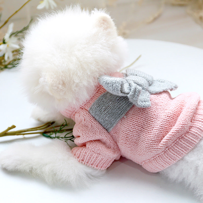 Cute Ribbon Jumper in Pink only