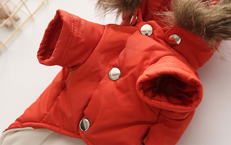 Dog Puffer Jacket - Air Force Style (3 colours)