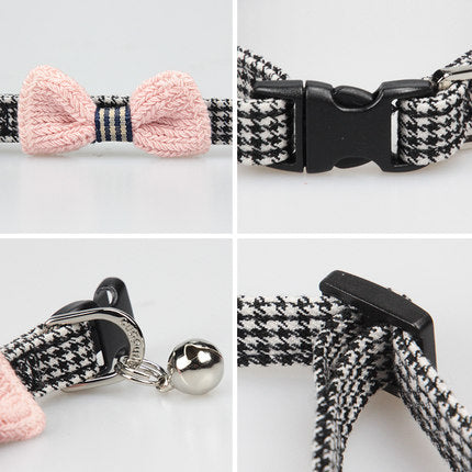 Puppytie Knitted Collar with Safety Snap Buckle for Cat / Puppy