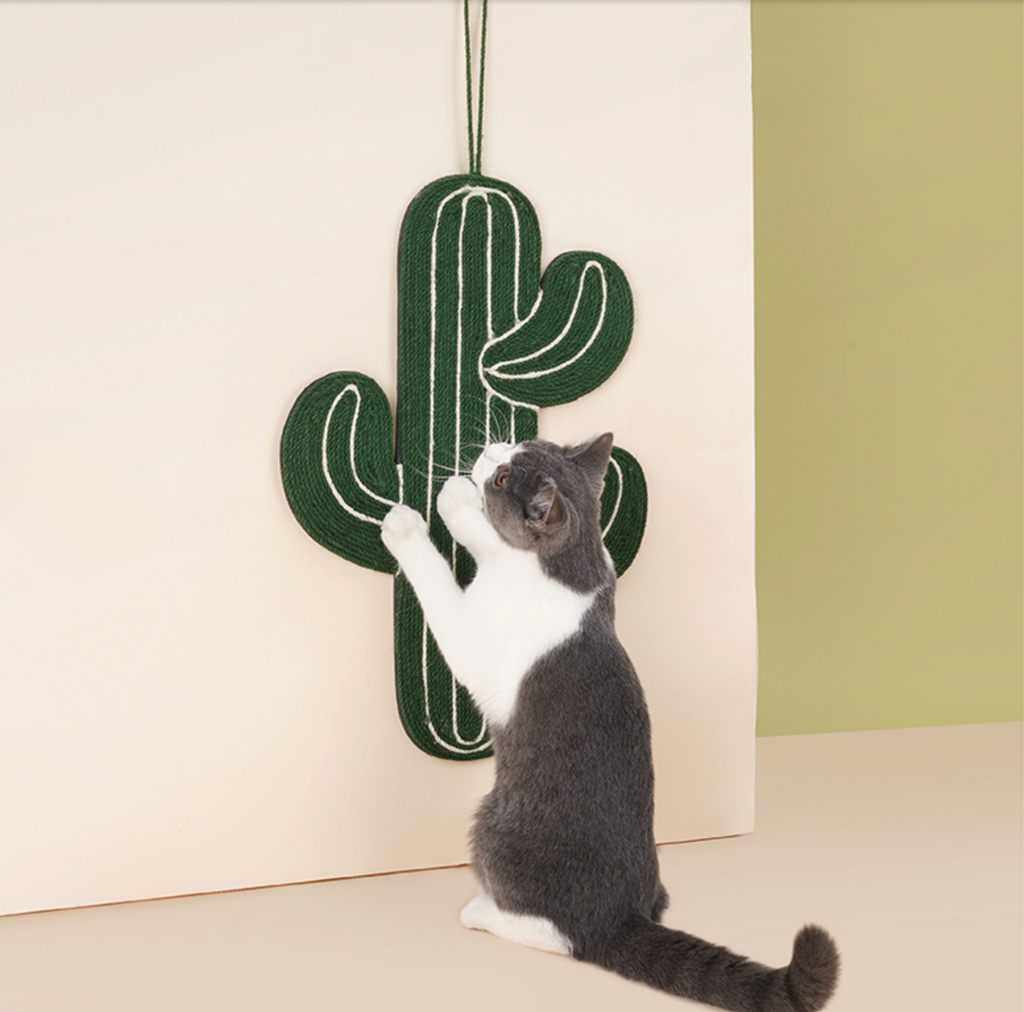 Cat Scratching Mat Cactus Style