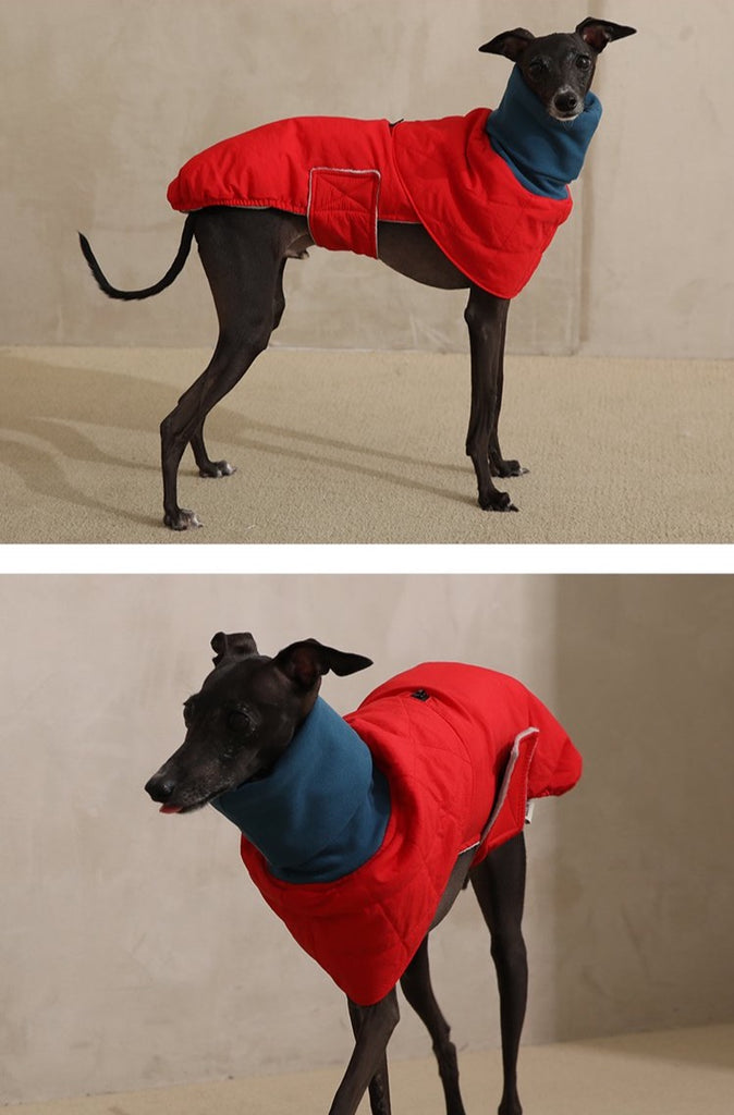 Puppy Gallery Turtle Neck Light weight Puffer Cape