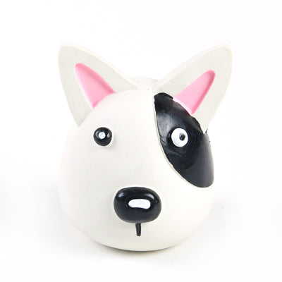 Japanese Design Dog Face Squeaky Toy